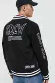 Куртка-бомбер Sixth June чоловіча колір чорний (2811468)