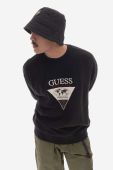 Кофта Guess Originals Go Ryan чоловіча колір чорний з аплікацією M2RQ28.KBJ31-F82G