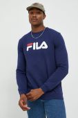 Кофта Fila колір синій з принтом (2607849)