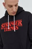 Кофта Champion Xstranger Things колір чорний з принтом (2536732)