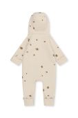 Бавовняний ромпер для немовлят Konges Sl?jd колір бежевий (2828650)
