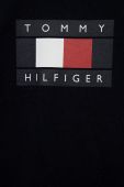 Дитячий бавовняний лонгслів Tommy Hilfiger колір синій з принтом (2560019)