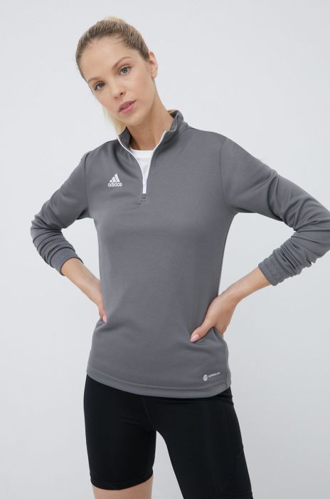 Лонгслів для тренувань adidas Performance Entrada 22 H57542 колір сірий