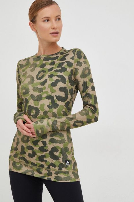 Функціональний лонгслів Burton колір зелений