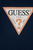 Дитячий лонгслів Guess колір синій (2603965)