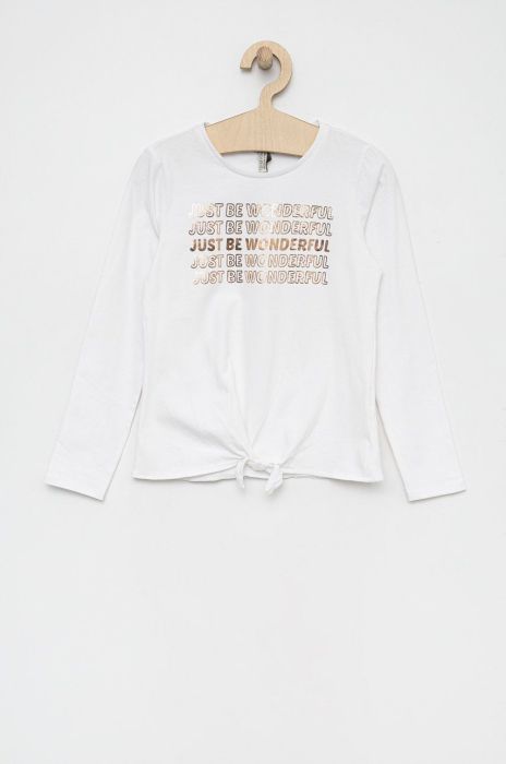 Дитячий лонгслів Birba&Trybeyond колір білий (2774789)