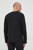 Бавовняний лонгслів Tiger Of Sweden колір чорний однотонний (2362853)