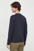 Лонгслів Guess чоловічий колір синій однотонний (2616583)
