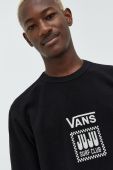 Кофта Vans чоловіча колір чорний з аплікацією (2482399)