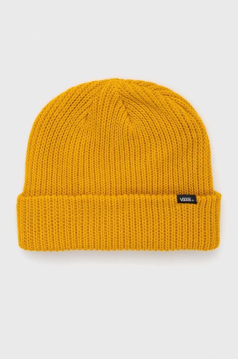 Дитяча шапка Vans колір жовтий