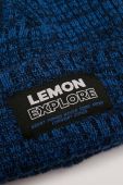 Дитяча шапка Lemon Explore колір блакитний
