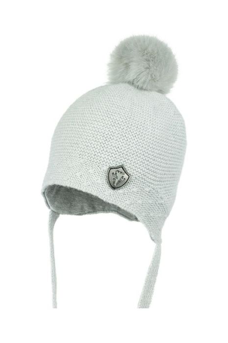 Дитяча шапка Jamiks колір сірий (2703924)
