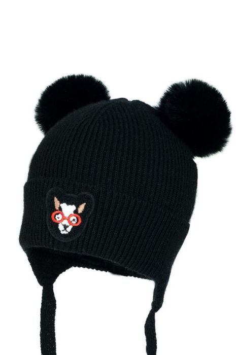 Дитяча шапка Jamiks колір чорний (2730133)