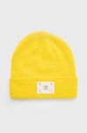 Шапка Only колір жовтий з тонкого трикотажу