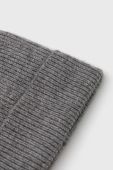 Шапка Only колір сірий з тонкого трикотажу (2571247)