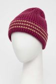 Шапка Pieces колір фіолетовий (2847382)