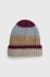 Шапка Pieces колір бордовий