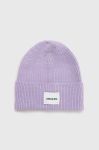 Шапка Pieces колір фіолетовий (2854978)