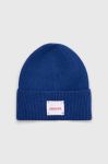 Шапка Pieces колір синій