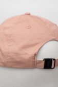 Бавовняна кепка Guess колір рожевий з аплікацією (2447210)