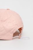 Кепка Guess колір рожевий з аплікацією (2608099)