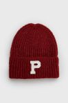 Шапка Pepe Jeans колір червоний з тонкого трикотажу