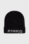 Шапка Pinko колір чорний