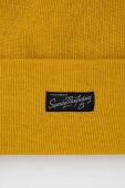 Шапка Superdry колір жовтий з товстого трикотажу (2814885)