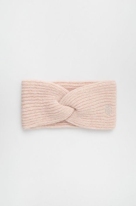 Пов'язка з домішкою вовни Tommy Hilfiger колір рожевий (2592721)