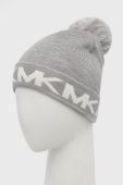 Шапка Michael Kors колір сірий з тонкого трикотажу