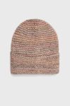 Шапка з домішкою вовни United Colors of Benetton колір бежевий (2755478)