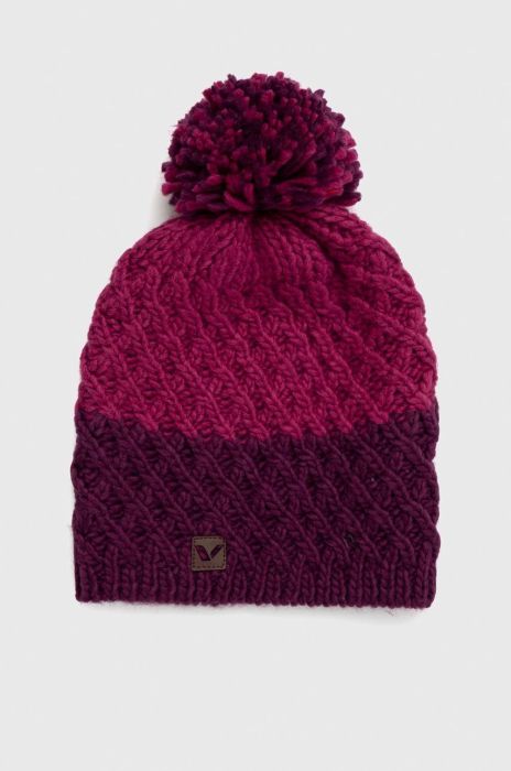 Шапка Viking Mana колір фіолетовий