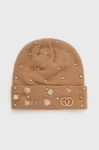 Шапка Aldo колір коричневий