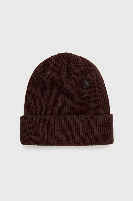 Шапка Volcom колір коричневий (2914088)