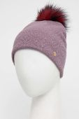 Шапка Granadilla Ducey колір фіолетовий