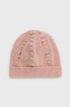 Дитяча шапка United Colors of Benetton колір рожевий (2672073)