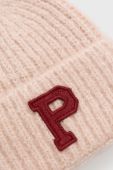 Дитяча шапка Pepe Jeans колір рожевий з товстого трикотажу