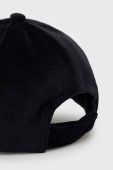 Дитяча кепка Guess колір чорний однотонна