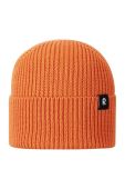 Дитяча вовняна шапка Reima колір помаранчевий з товстого трикотажу вовна