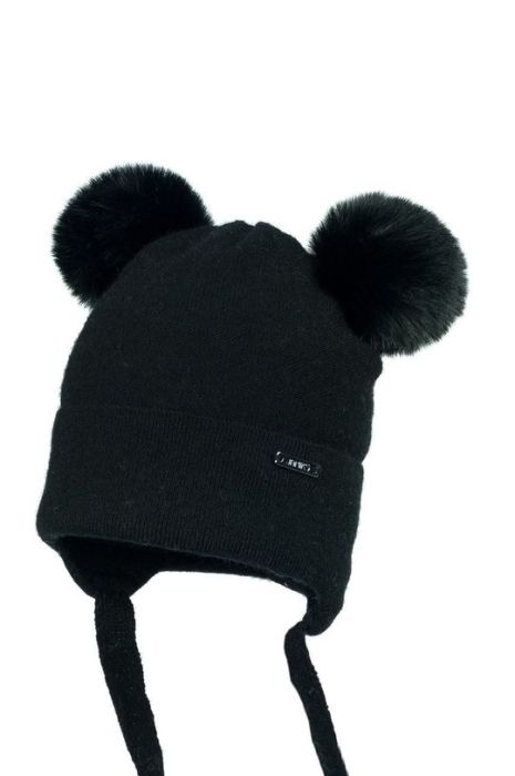 Дитяча шапка Jamiks колір чорний (2730969)