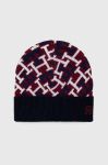 Шапка з домішкою вовни Tommy Hilfiger колір барвистий (2804022)