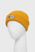 Шапка Quiksilver колір помаранчевий з тонкого трикотажу