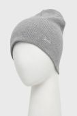 Бавовняна шапка Superdry колір сірий з бавовни (2749645)