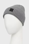 Шапка Solid колір сірий