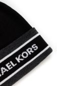 Шапка Michael Kors колір чорний з тонкого трикотажу (2774873)