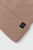 Шапка Marmot Steephollow колір бежевий з товстого трикотажу