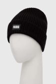Шапка Puma колір чорний з тонкого трикотажу (2840300)
