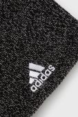 Шапка adidas колір чорний з тонкого трикотажу (2608181)