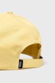 Кепка Vans колір жовтий однотонна