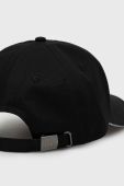 Бавовняна бейсболка Vans колір чорний з аплікацією (2697724)